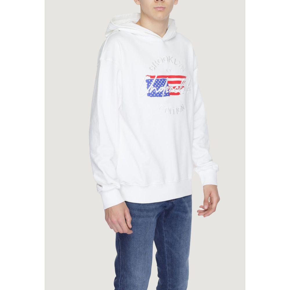 Underclub White Cotton Hoody UN-14203700008-IT52 | XL