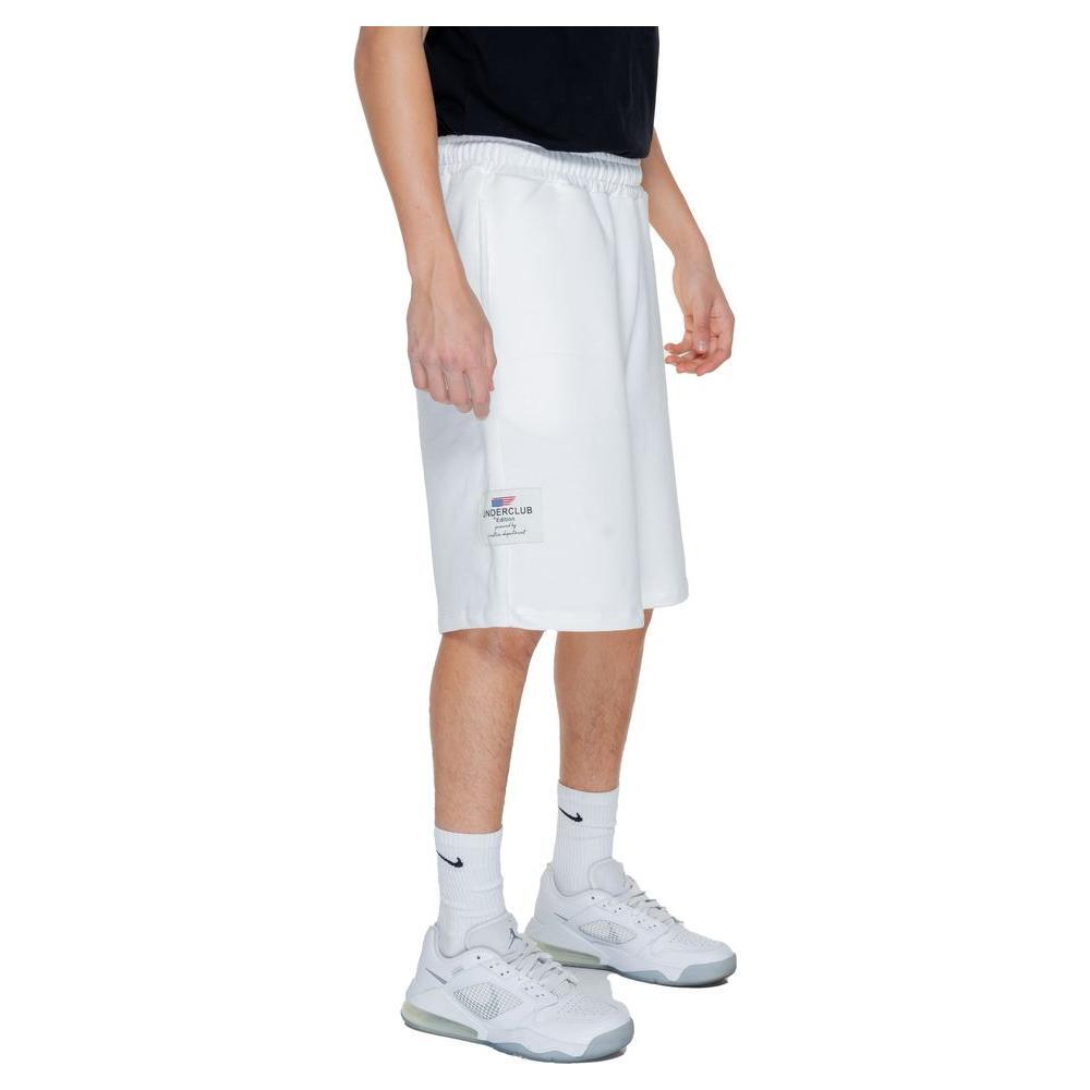 Underclub White Cotton Bermuda UN-14208900008-IT48 | L