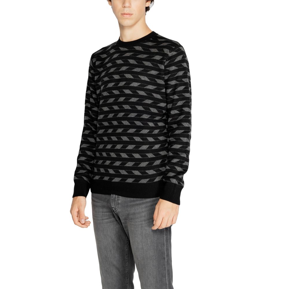 Antony Morato Black Marabou Sweater
