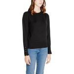 Jacqueline De Yong Black Viscose Sportswear JA-14839700009-IT40|S
