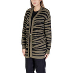Jacqueline De Yong Green Nylon Cardigan JA-14840300148-IT44|L
