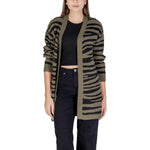 Jacqueline De Yong Green Nylon Cardigan JA-14840300148-IT44|L