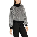 Jacqueline De Yong Black Polyester Sweater JA-14840400009-IT44|L