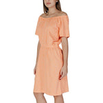 B.Young Orange Cotton Short BY-14886100125-IT40|S