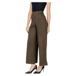 ICHI Green Polyester Pant IC-15419700149-IT42|M