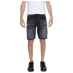 Antony Morato Black Cotton Bermuda AN-13379600009-W29