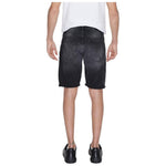 Antony Morato Black Cotton Bermuda AN-13379600009-W29