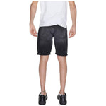 Antony Morato Black Cotton Bermuda AN-13379600009-W29