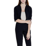Rinascimento Black Polyester Sweater RI-13510300009-IT44|L