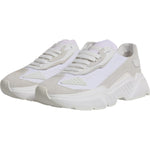 Dolce & Gabbana White Leather Daymaster Low Top Sneakers Shoes MV6426-39