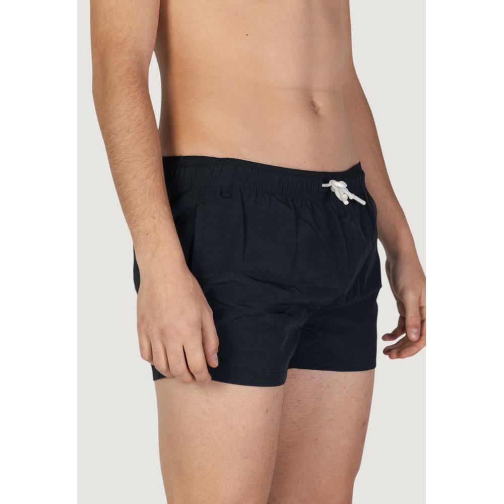 Hamaki-Ho Black Polyester Swim Short HA-15940000009-IT44 | S