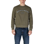 Refrigiwear Green Cotton Sweatshirt RE-15821200149-IT44 | S