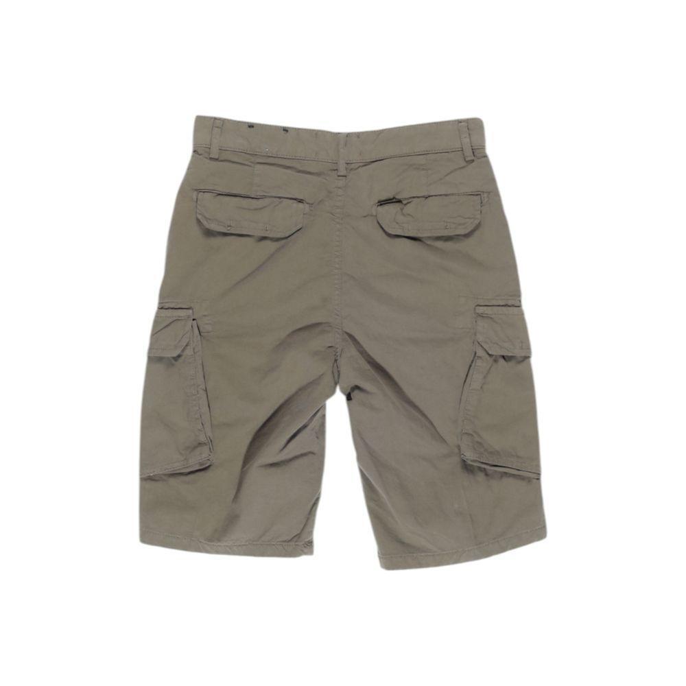 Lyle & Scott Green Cotton Bermuda LY-15919900149-W29