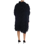 Dolce & Gabbana Black Fringes Wool Pullover Sweater KOS1131#2-1
