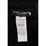 Dolce & Gabbana Black Fringes Wool Pullover Sweater KOS1131#2-1