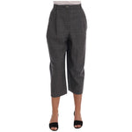 Dolce & Gabbana Gray Wool Capri Pants BYX1219-1