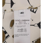 Dolce & Gabbana Exclusive Silk Casual Men's Shirt - JAZZ Motive Dolce & Gabbana Gray