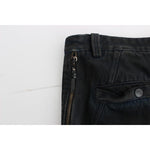 Costume National Blue Cotton Slim Pants Denim Jeans SIG17918-1