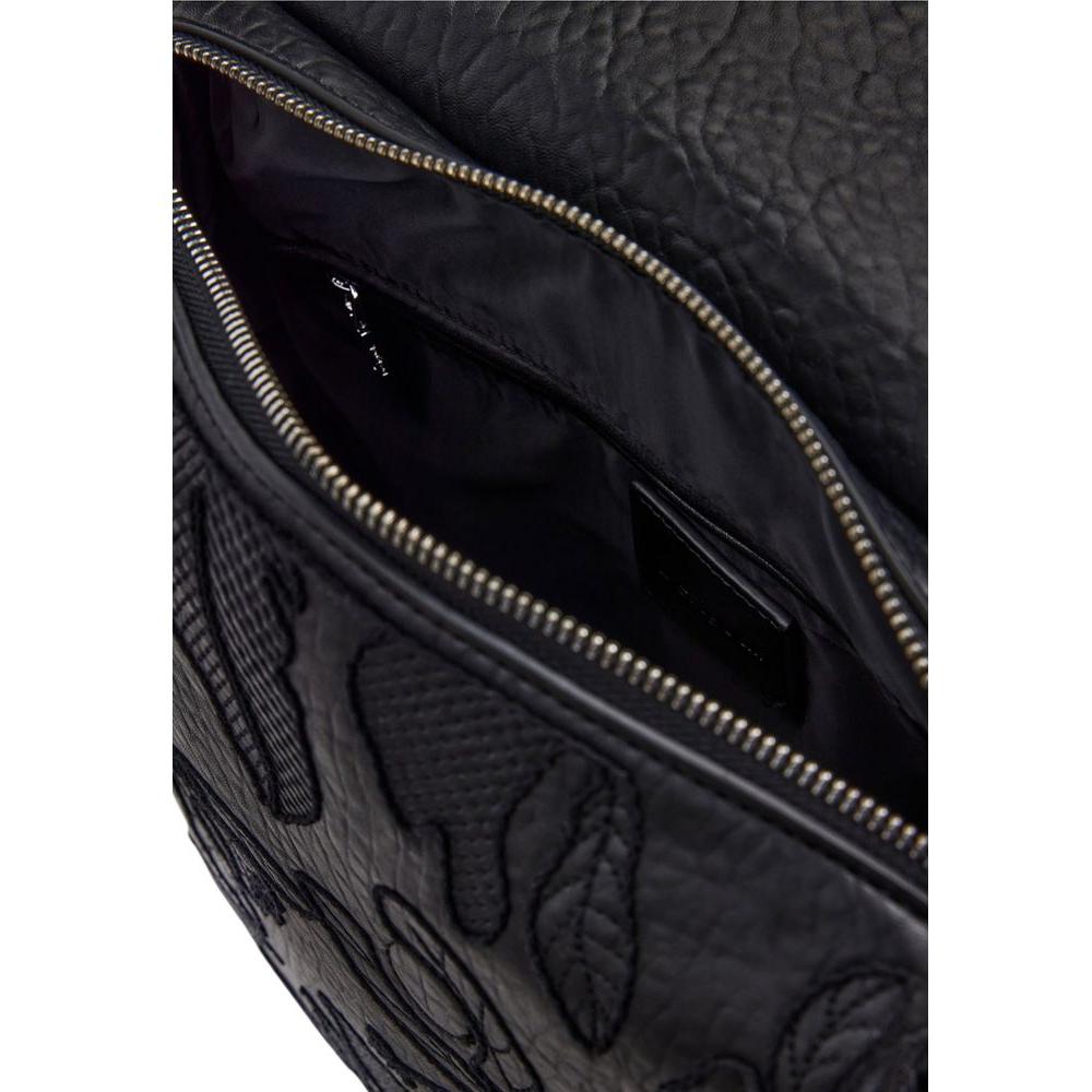 Desigual Black Polyethylene Backpack