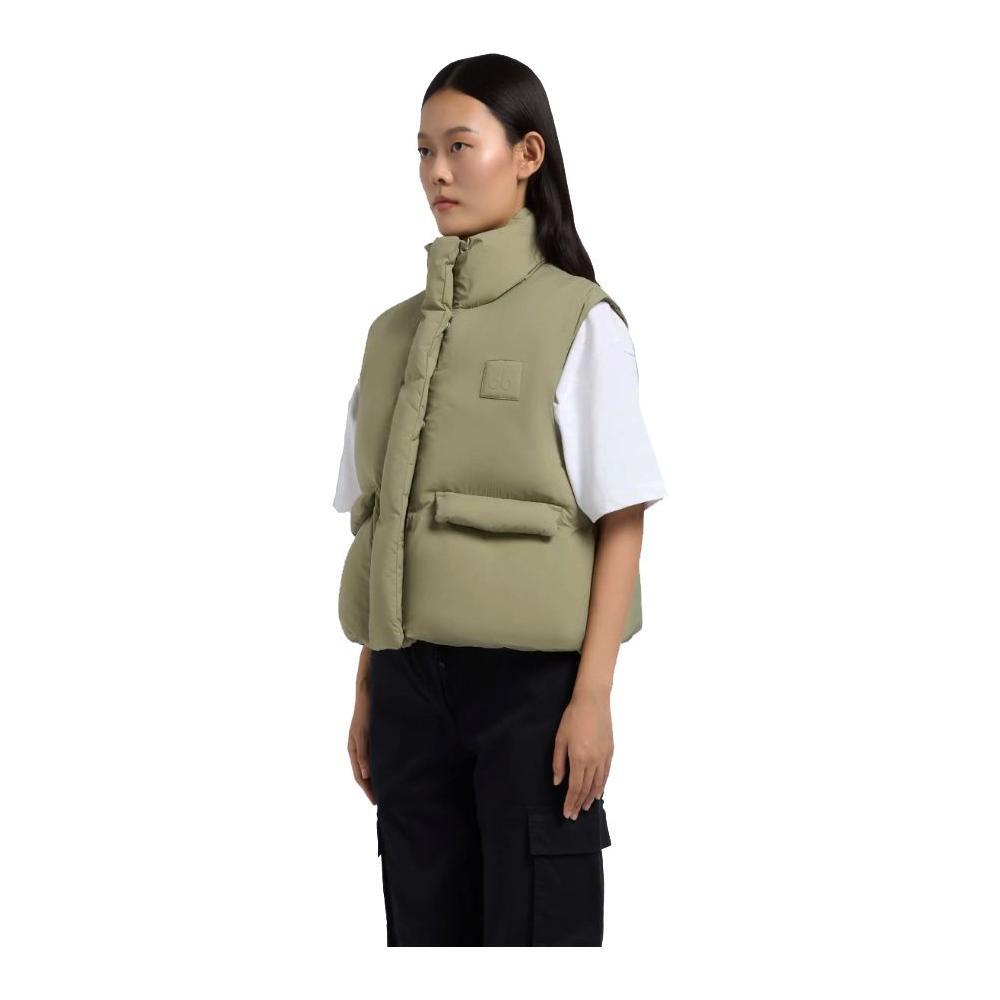 Moose Knuckles Green Nylon Vest MO-14452-XS