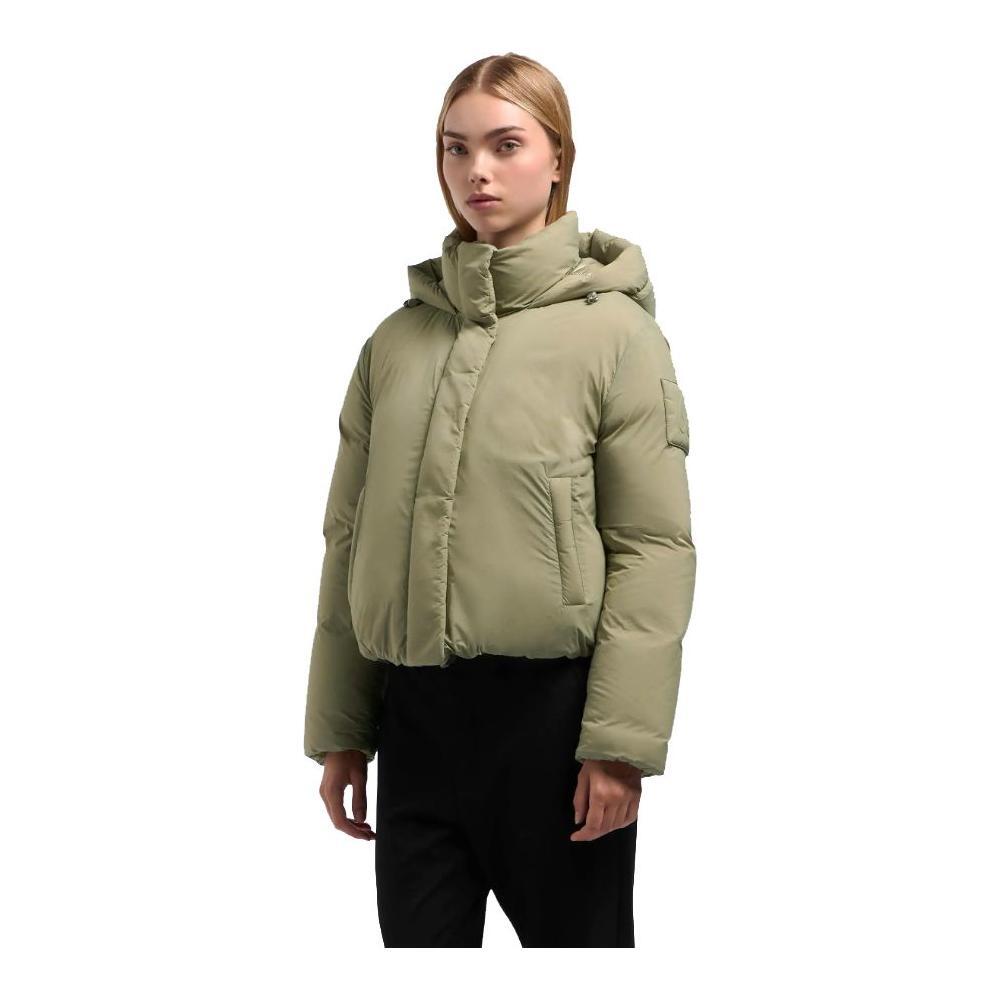Moose Knuckles Green Nylon Jackets & Coat MO-14457-S