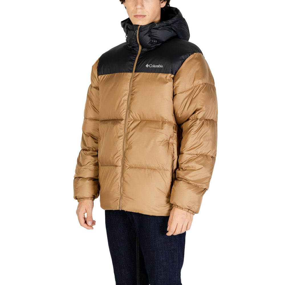Columbia Beige Nylon Jackets & Coat