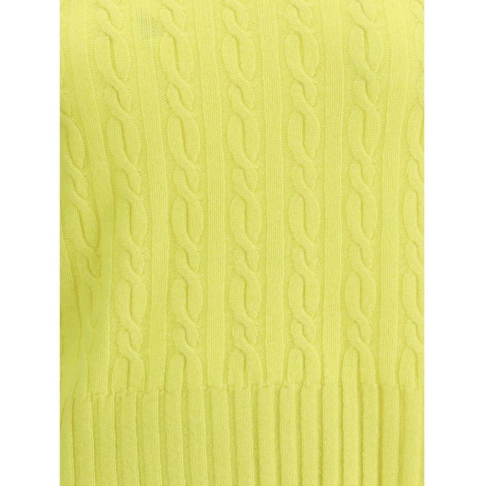 Guest in Residence Cashmere Braided Sweater GU-W26210JMLEMON-S