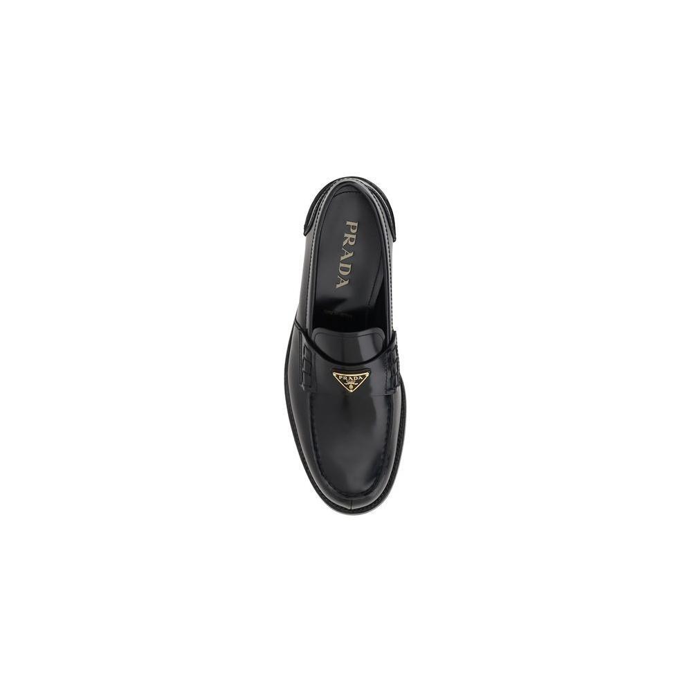 Prada Triangular plaque Loafers PR-2DB223FX000055F0002-EU39/US6