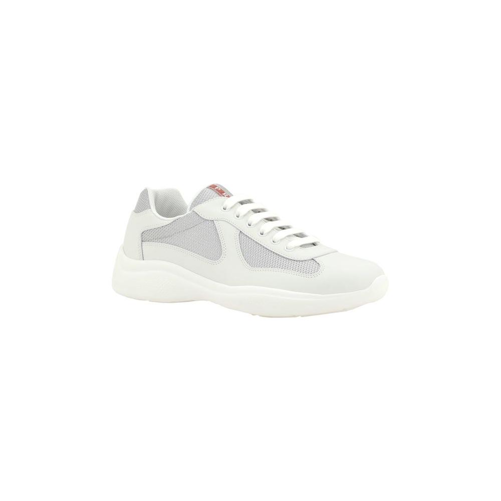 Prada Prada America's Sneakers PR-4E3400FG0006GWF0J36-EU44/US11 1728,72470364320,EU41.5/US8.5,EU43/US10,EU44/US11,Men,Men - Shoes,New with tags,Prada,Shoes,Sneakers - Men - Shoes,White