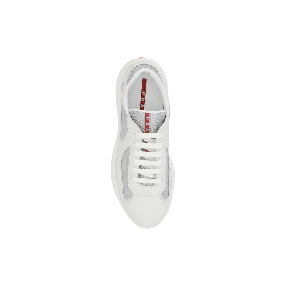 Prada Prada America's Sneakers PR-4E3400FG0006GWF0J36-EU44/US11 1728,72470364320,EU41.5/US8.5,EU43/US10,EU44/US11,Men,Men - Shoes,New with tags,Prada,Shoes,Sneakers - Men - Shoes,White
