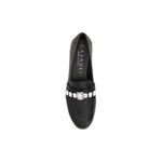 Casadei Loafers with sparkling embellishments CA-1D287J0101C26869000NERO-EU36/US6