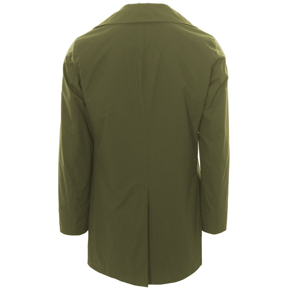 People Of Shibuya Green Recycled Polyester Men Jacket PE-14545-IT46 | S