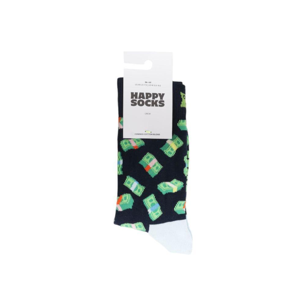 Happy Socks Green Cotton Sock HA-15715800148-36-40