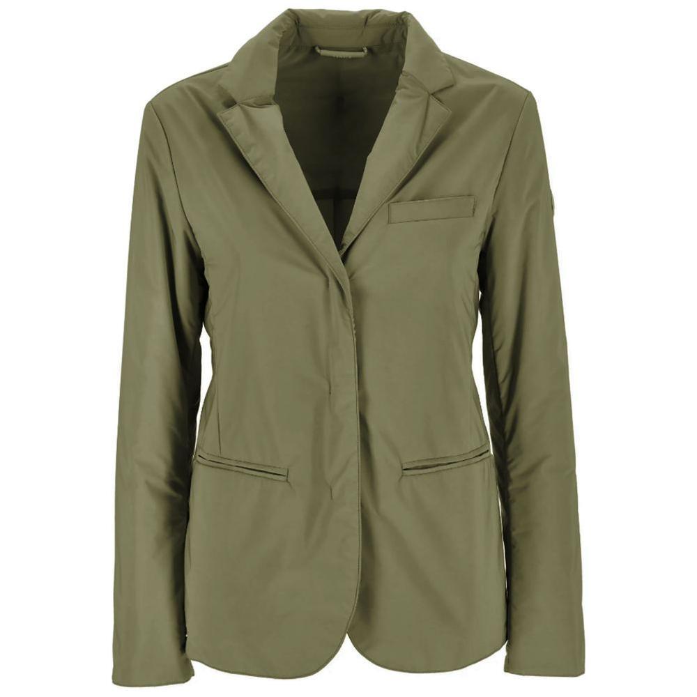 People Of Shibuya Green Polyester Jackets & Coat PE-14553-IT40|S