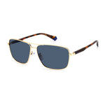 Polaroid Gold Metal Sunglasses 1728,67434610848,Gold,Men,New with tags,Polaroid,Sunglasses,Sunglasses for Men - Sunglasses Polaroid POPLD2119GSJ5GC3AC