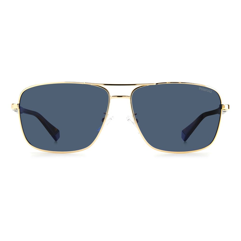 Polaroid Gold Metal Sunglasses 1728,67434610848,Gold,Men,New with tags,Polaroid,Sunglasses,Sunglasses for Men - Sunglasses Polaroid POPLD2119GSJ5GC3AC