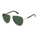 Polaroid Gold Metal Sunglasses 1728,67434610848,Gold,Men,New with tags,Polaroid,Sunglasses,Sunglasses for Men - Sunglasses Polaroid POPLD4126SJ5GUCAC