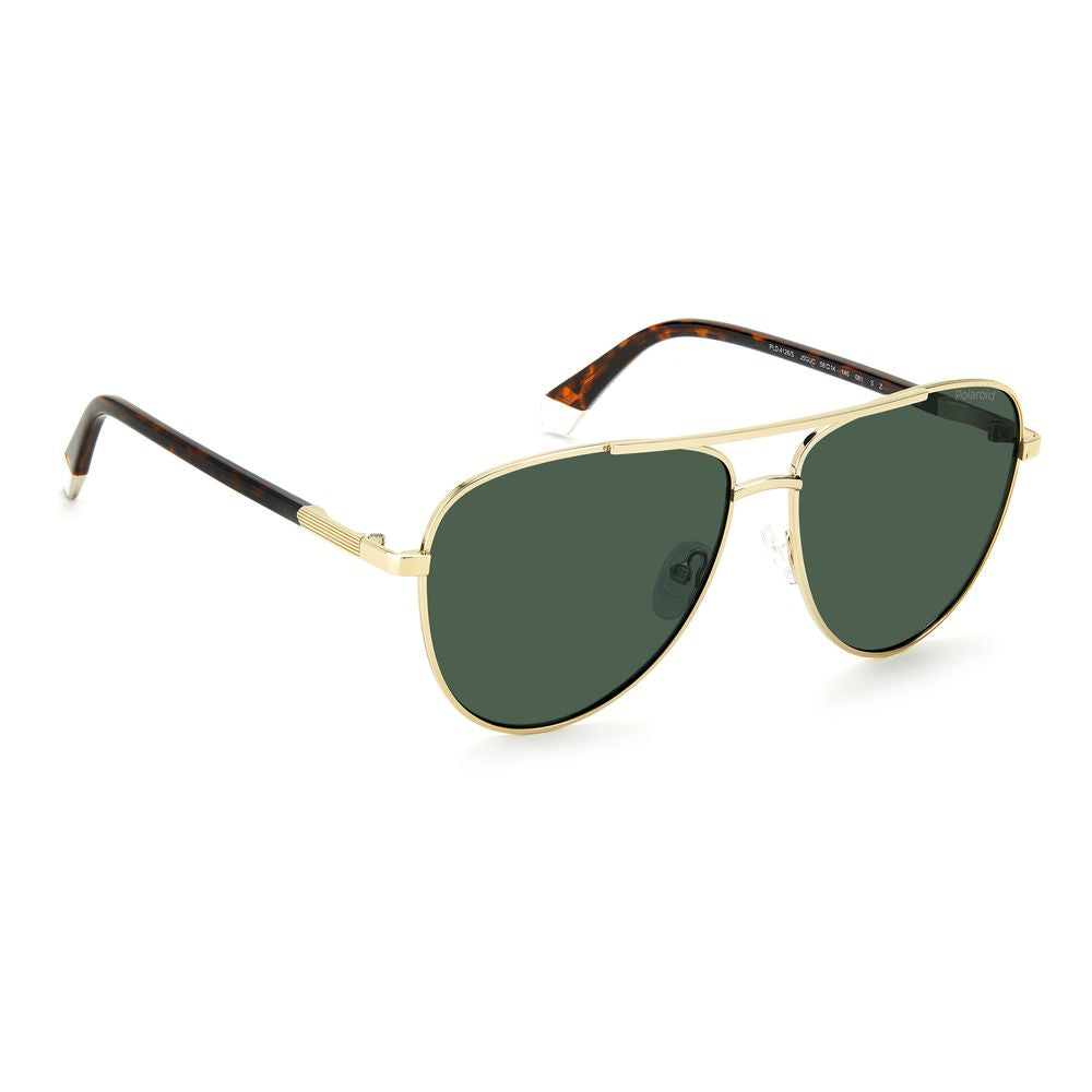 Polaroid Gold Metal Sunglasses 1728,67434610848,Gold,Men,New with tags,Polaroid,Sunglasses,Sunglasses for Men - Sunglasses Polaroid POPLD4126SJ5GUCAC