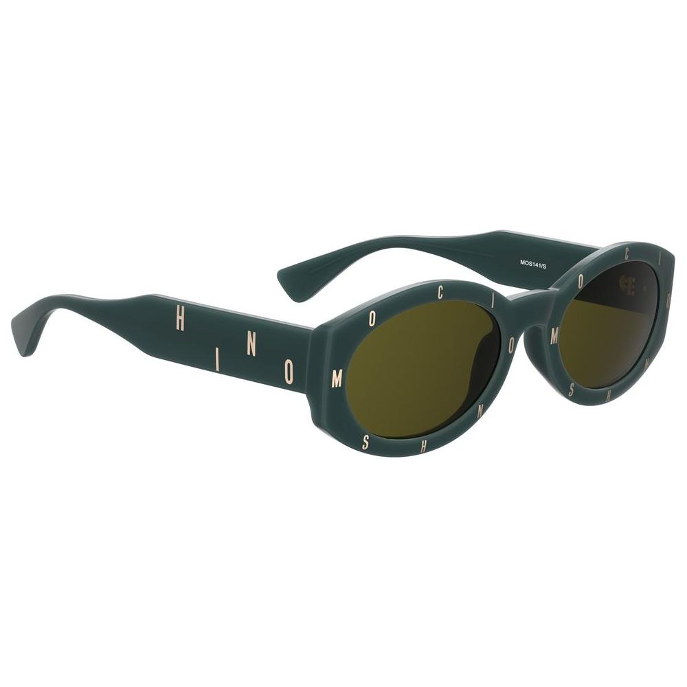 Moschino Green Acetate Sunglasses