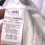 Dolce & Gabbana White Chinos Cotton Stretch Casual Shorts PAN75647-44