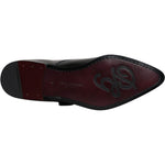 Dolce & Gabbana Black Leather Monk Strap Derby Formal Shoes MV6797-43