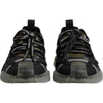 Dolce & Gabbana Black Green Camo NS1 Low Top Sneakers Shoes MV6728-39.5