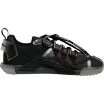 Dolce & Gabbana Black Green Camo NS1 Low Top Sneakers Shoes MV6728-39.5