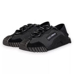 Dolce & Gabbana Black Nylon NS1 Low Top Men Sneakers Shoes MV6814-40