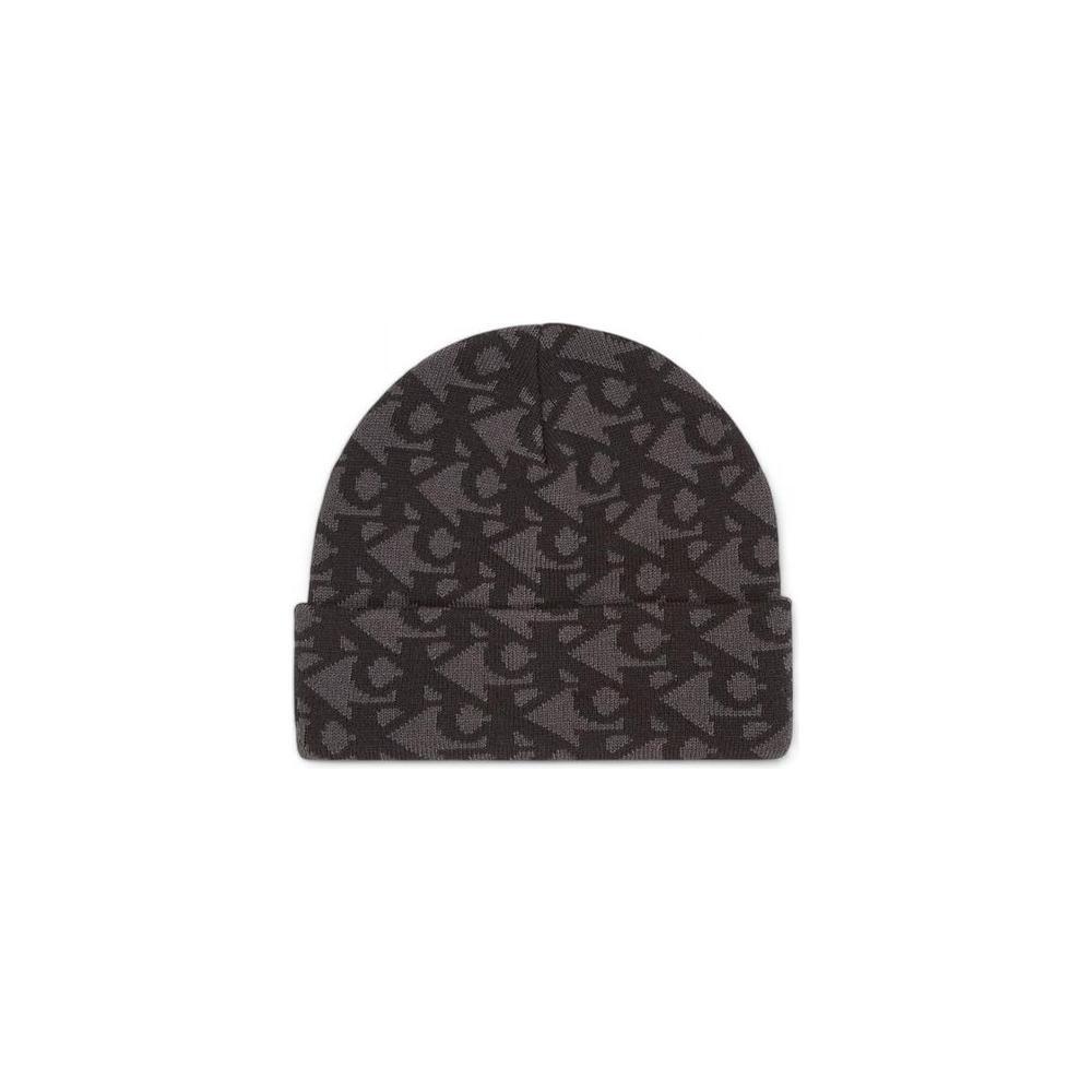 Calvin Klein Jeans Black Recycled Polyester Caps Baseball Hat CA-16492400009-UNI