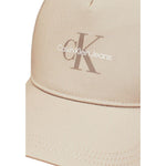 Calvin Klein Jeans Beige Recycled Polyester Caps Baseball Hat CA-16491002507-UNI