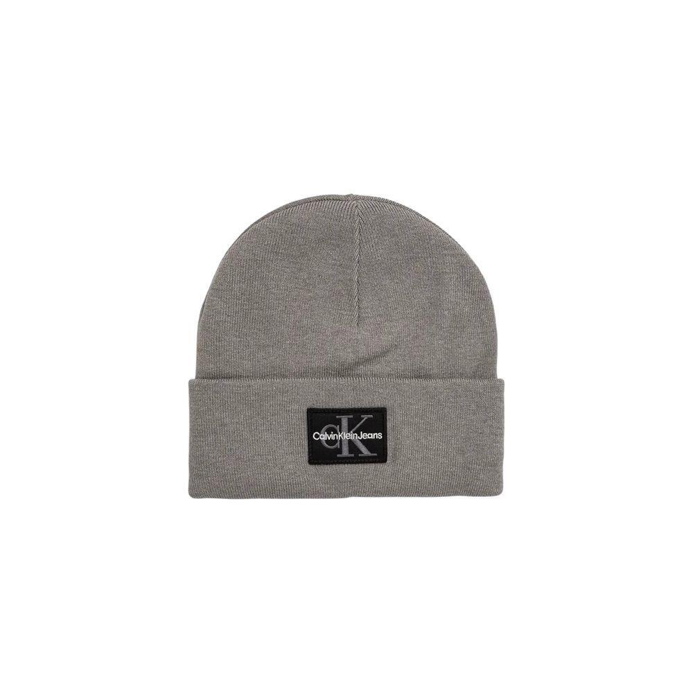 Calvin Klein Jeans Gray Cotton Caps Baseball Hat CA-16496900136-UNI