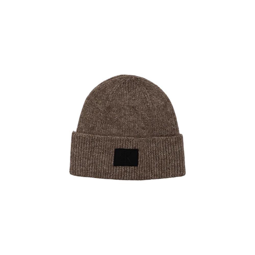 Calvin Klein Jeans Brown Marabou Caps Baseball Hat CA-16497000140-UNI