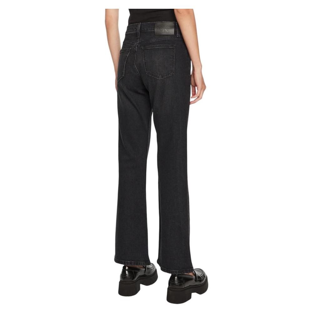 Calvin Klein Jeans Black Cotton Jeans & Pant
