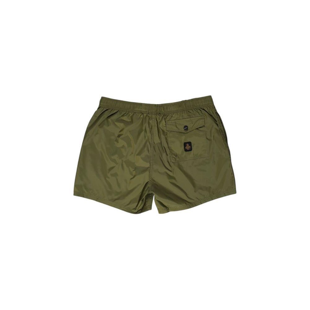 Refrigiwear Green Polyester Swim Short RE-15819900149-3XL